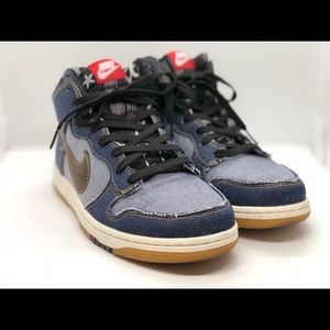 Nike Shoes | Nike Dunk Cmft Denim Track Brown Sail 7543440 | Poshmark